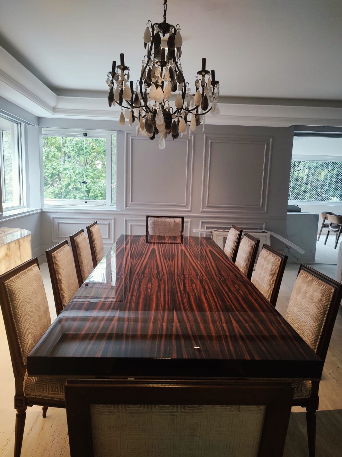Apartamento Itaim Bibi - Sala de Jantar Elegante