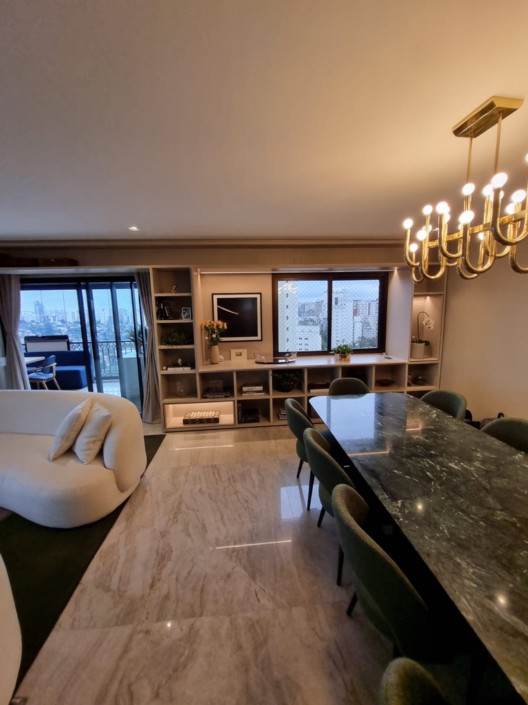 Apartamento Higienópolis - Sala Principal Noite