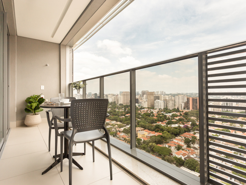 Apartamento Pinheiros - Varanda com Vista