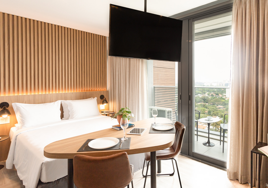 Apartamento Pinheiros - Quarto com Varanda