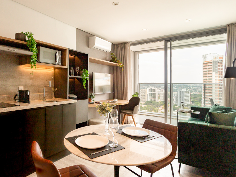 Apartamento Pinheiros - Sala e Cozinha